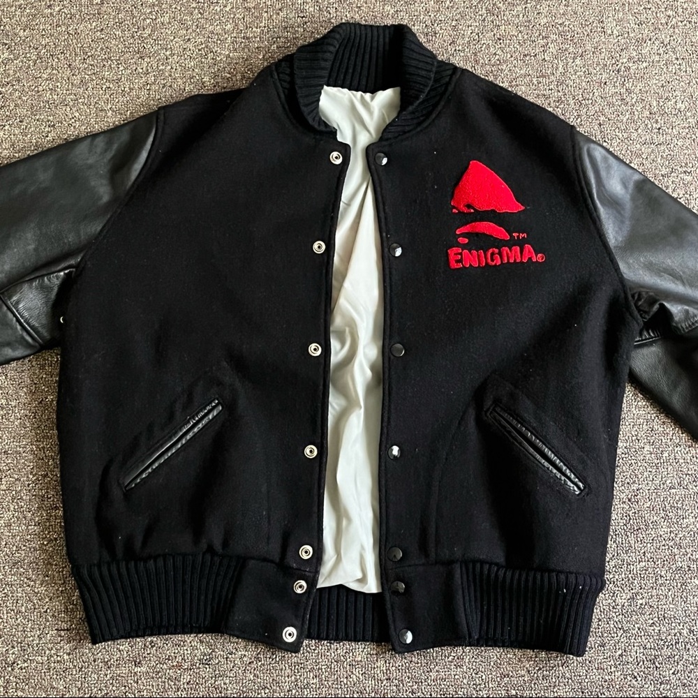 ENIGMA vintage varsity jacket